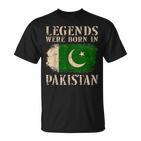 Vintage Pakistan Flag S T-Shirt