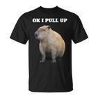 Vintage Ok I Pull Up Capybara T-Shirt