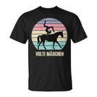 Voltigier Clothingolti Girls'aulting Horse Rider T-Shirt