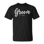 Wedding Groom Est 2024 Groom T-Shirt