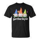 Women's Garden Chef Garden Gnome Gardening For Gardener T-Shirt