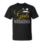 Women's Girls' Weekend Present Women's Weekend Girls' Strip T-Shirt