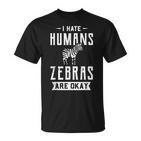 Zebra For Africa Horse Safari Zoo Keeper S T-Shirt