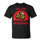 Zeit Für Massephase Bodybuilding T-Shirt