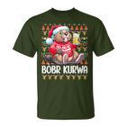 Bòbr Kurwa Christmas Jumper Polish Beer Bober Xmas Kurwa T-Shirt