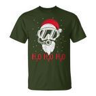 Diving Santa Claus H2o H2o H2o Xmas Diving  T-Shirt