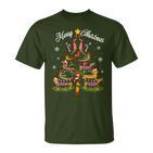 Santa Dachshund Christmas Fun Xmas Dachshund Dachshund S T-Shirt