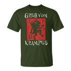 Greetingsom Krampus Santa Claus Kramperl Perchten Krampus S T-Shirt