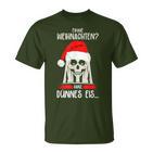 Merry Christmas Ganz Dünnes Eis Ich Hasse Weihnachten S T-Shirt