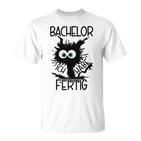 Bachelor Geschafft 2024 Gray T-Shirt