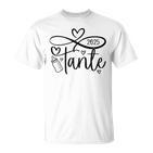 Bald Tante Werdende Tante Future Tante Tante 2025 T-Shirt