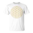 Blume Des Lebens Symbol Der Grundformen Der Raumzeit T-Shirt