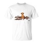 Children's First Day At School Ich Bin 1 Klasse Meerkat T-Shirt