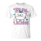 Children's Ich Bin 1 Klasse Schulkind Ich Bin 1 Class T-Shirt