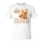 Children's Ich Werde Großer Bruder 2025 Bär Zwei Bären T-Shirt