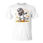 Children's School Child 2024 1St Class School Zebra Dabbing T-Shirt