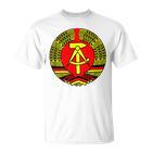 Ddr Flag Hammer And Compass Idea T-Shirt