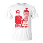 Döner Kebab Dönerladen Hallo Bitteschön T-Shirt