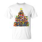 Christmas Cute Dachshund Christmas Tree Dog T-Shirt