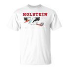 Holstein Stolle Football Kicken Fan Kiel Stadium Blue Blue T-Shirt