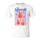 Holy Aperoli X Hallöchen Aperoli Aperoly Spritz Stars T-Shirt