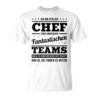 Ich Bin Stolzer Chef Eines Unheuer Fantastische Teams Job T-Shirt