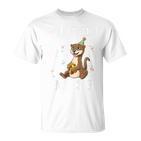 Kinder 3 Geburtstag Otter Wild Frech Und Endlich 3 Jahre T-Shirt