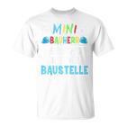 Kinder Alles Gute Zum Richtfest Mini Bauherr 2023 House Building  T-Shirt