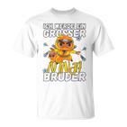 Kinder Ich Werde Ein Große Ninja Bruder Pregnancy Announcement 80 T-Shirt