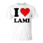 I Love Lami T-Shirt