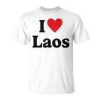 I Love Laos T-Shirt