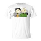 Max And Moritz Gray T-Shirt