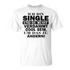 Naseoll Warum Ich Single Binerliebt Sein T-Shirt