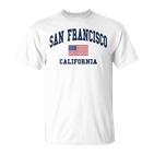 San Francisco Usa Flag Classic T-Shirt