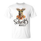 An Scheiß Muass I Trachten Grantler Oktoberfest T-Shirt