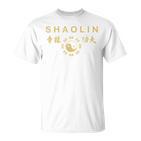 Shaolin Kung Fu Martial Arts Workout T-Shirt