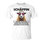 Supervisor Chefin Schäffin Gray T-Shirt