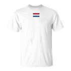 Van De Snaps Holland Niederlande Sauf Trikot Orange T-Shirt