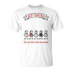 Women's Best Team Ever Kollegen Guestbook Wir Werden Dichermissen S T-Shirt