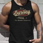 Bartley Name Tank Tops