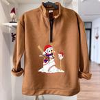 Snowman Christmas Zip Up Sweatshirts