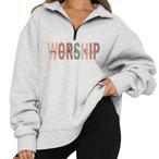 Faith Zip Up Sweatshirts