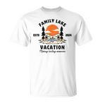Family Vacation On Lake Shirts