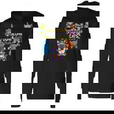 Adventurer Wizard Cat Rpg Fantasy Roleplaying Gamers D20 Long Sleeve T-Shirt