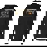 Circle Retro Faded Candles Box 90S Cassette Rock Vintage Long Sleeve T-Shirt