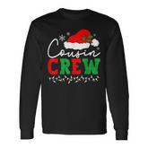Cousin Crew Christmas Xmas Lights Family Matching Pajamas Long Sleeve T-Shirt
