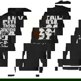 Family Thanksgiving 2024 Crew Dabbing Turkey Group Matching Long Sleeve T-Shirt