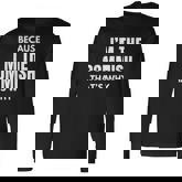 Fantasy Football Commissioner Because I'm The Commish Long Sleeve T-Shirt
