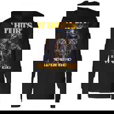 It Hurts When I Pee Hard Skeleton Meme Long Sleeve T-Shirt