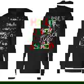 Jolly Lunch Squad Lunch Lady Christmas Lunch Lady Long Sleeve T-Shirt